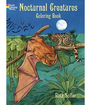 Nocturnal Creatures: Coloring Book