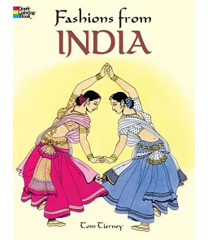 Fashions from India Coloring Book