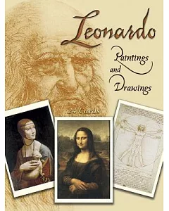 Leonardo Paintings And Drawings: 24 Cards