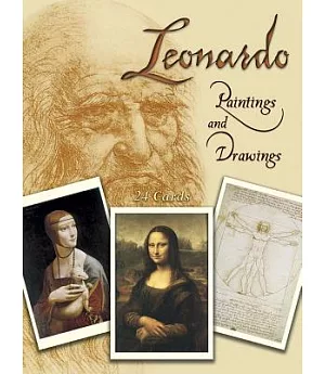 Leonardo Paintings And Drawings: 24 Cards