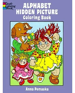 Alphabet Hidden Picture Coloring Book