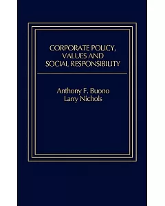 Corporate Policy, Values, and Social Responsibility