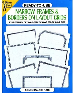 Ready-To-Use Narrow Frames and Borders on Layout Grids