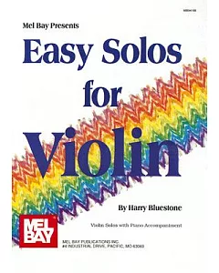Mel Bay Presents Easy Solos for Violin