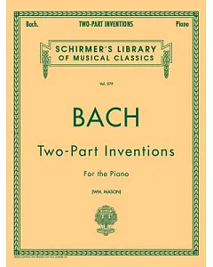 Bach Two-Part Inventions for the Piano: Sheet Music