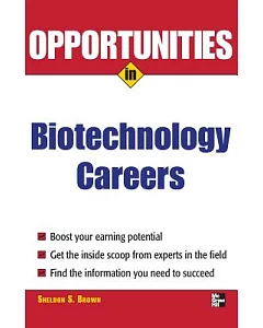 Opportunities in Biotechnology Careers