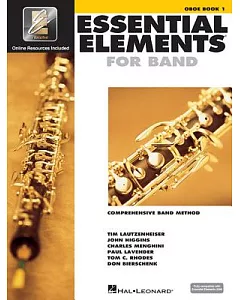 Essential Elements for Band: Comprehensive Band Method : Oboe Book 1