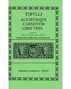 Carminum Libri Tres