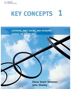 Key Concepts 1: Listening, Note Taking and Speaking Across the Disciplines