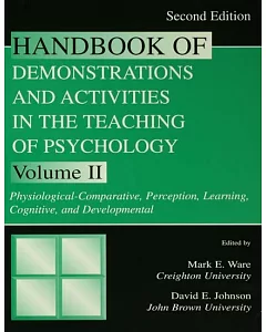 Handbook of Demonstrations and Activities in Teaching of Psychology