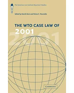 The Wto Case Law of 2001