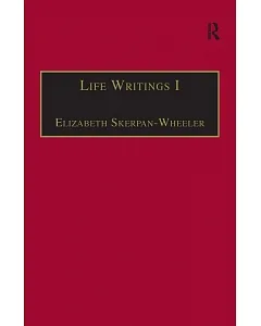 Printed Writings 1641-1700: Life Writings