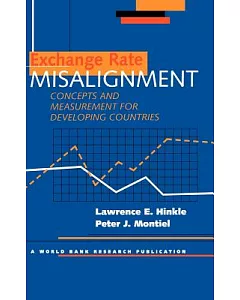 Exchange Rate Misalignment: Concepts and Measurement for Developing Countries