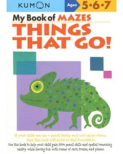 My Book of Mazes: Things That Go!