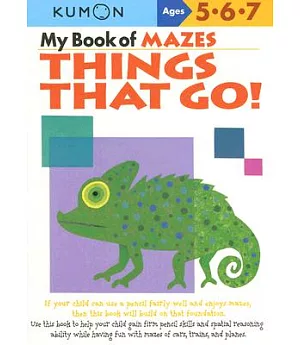My Book of Mazes: Things That Go!