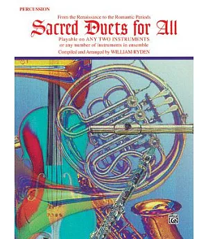 Sacred Duets for All: Percussion
