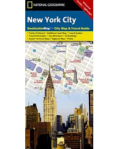 National Geographic Destination City Map New York City: New York