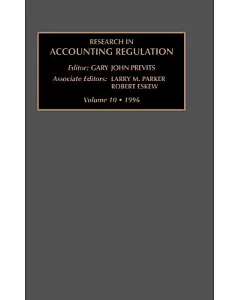 Research in Accounting Regulation 1996
