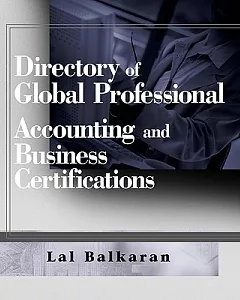 Directory of Global Professional Accounting and Business Certifications