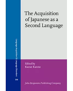 The Acquisition of Japanese As a Second Language