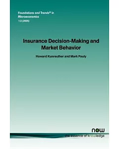 Insurance Decision Making And Market Behavior