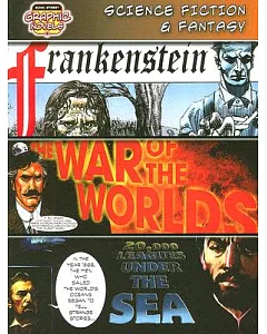 Science Fiction & Fantasy /Frankenstein/ War of the Worlds/ 2, Leagues Under the Sea: Frankenstein / War of the Worlds / 20,000