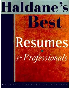 haldane’s Best Resumes for Professionals