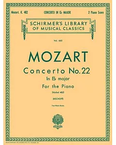 Concerto No. 22 in Eb, K.482