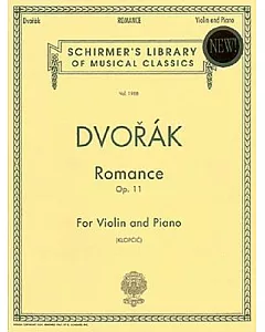 Romance, Op. 11: Violin and Piano