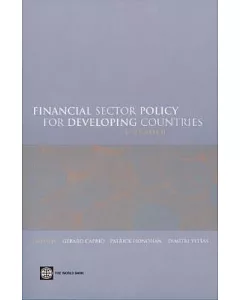 Financial Sector Policy for Developing Countries: A Reader
