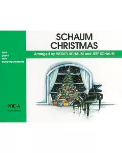 Schaum Christmas: Pre-a : the Green Book
