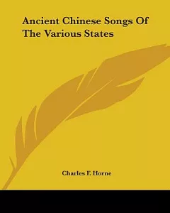 Ancient Chinese Songs of the Various States