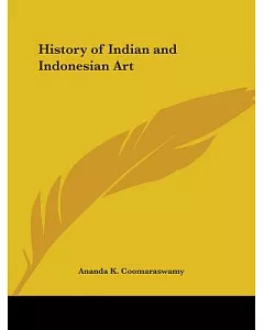 History of Indian and Indonesian Art 1927