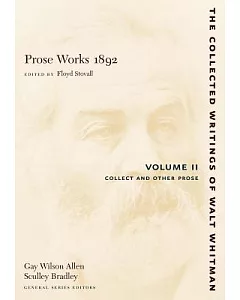 Prose Works 1892: Collect and Other Prose