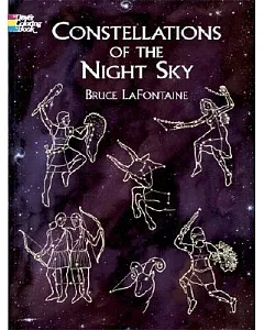 Constellations of the Night Sky Coloring Book