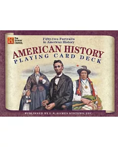 American history Playing Card Deck: Fifty-two Portraits in American history