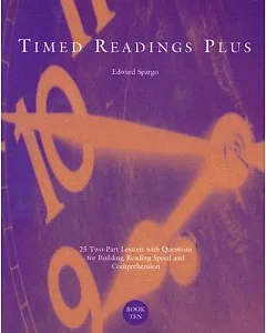 Timed Readings Plus: Book 10