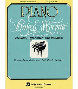 Piano Praise And Worship 3