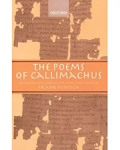 The Poems of Callimachus