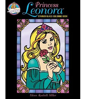Princess Leonora Stained Glass Coloring Book