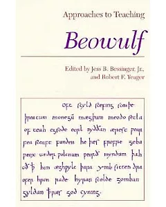 Approaches to Teaching Beowulf