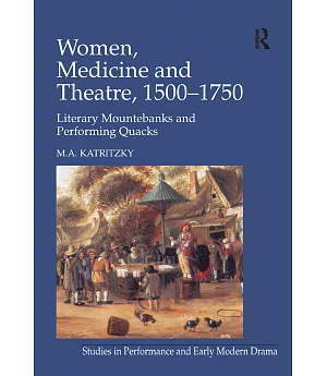 Women, Medicine and Itinerant Theatre, 1500-1750: Literary Mountebanks and Performing Quacks