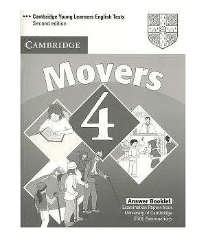 Cambridge Young Learners English Tests Movers 4 Answer Booklet: Examination Papers from the University of Cambridge Esol Examina