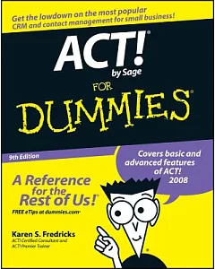 Act! by Sage for Dummies