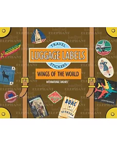 Wings of the World Luggage Labels