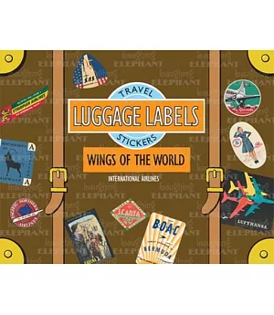Wings of the World Luggage Labels