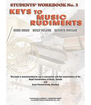 Keys to Music Rudiments, Book 5