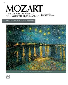 Mozart Twelve Variations on 