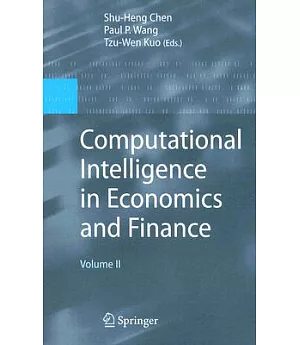 Computational Intelligence in Economics and Finance