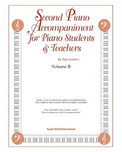 Second Piano Accompaniment for Piano Students & Teachers